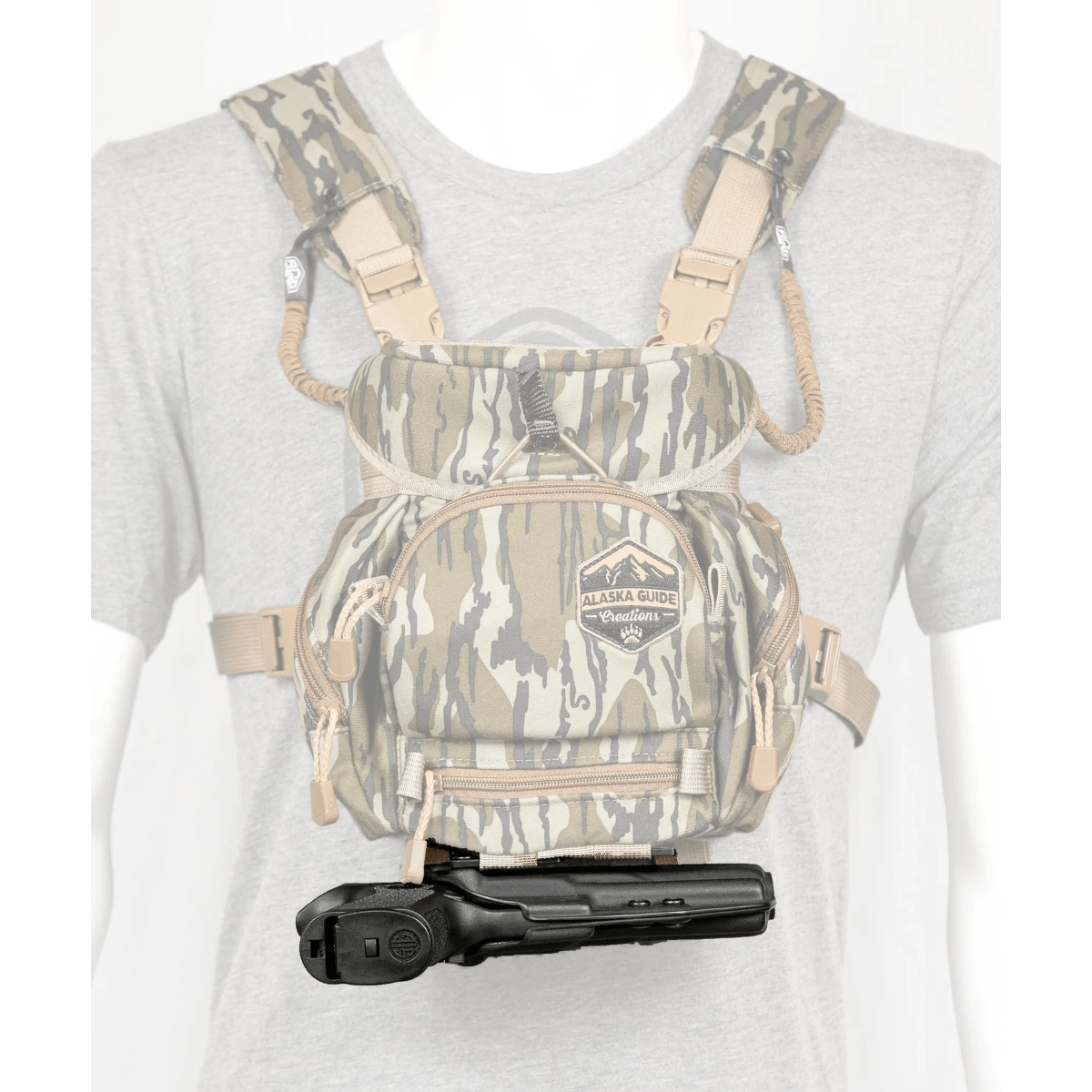 Alaska Guide Creations Black Arch Holster Kit 