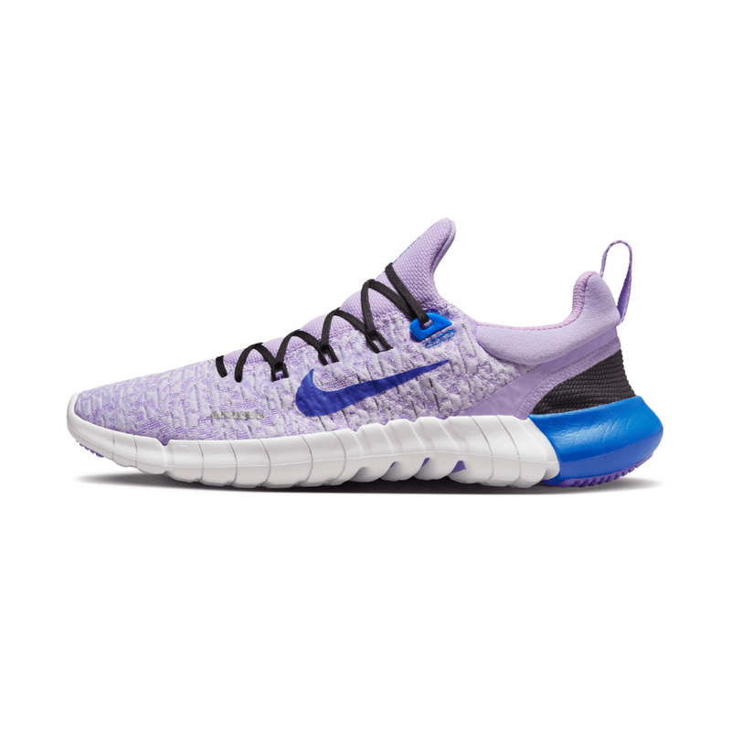 Free run 5.0 womens grey and purple sale