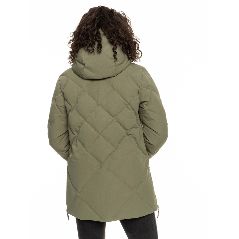 Burton women's bixby on sale long down jacket