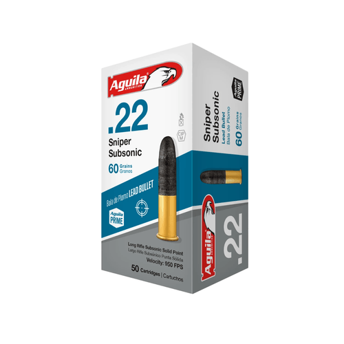 Aguila Subsonic Sniper Ammo