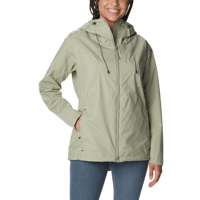 Women's columbia rain to fame hooded rain on sale jacket