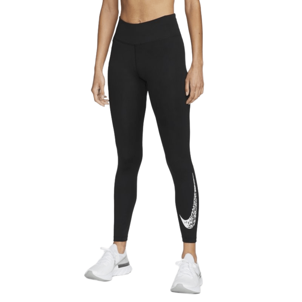 Nike Dri-Fit Swoosh Run Mid Rise 7/8 Tight - Women's - Als.com