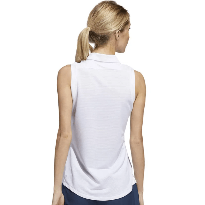 Adidas sleeveless store polo