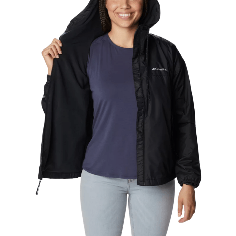 Columbia Flash Challenger Fleece Lined Windbreaker Jacket Women's