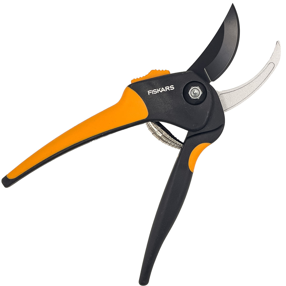 Fiskars Large Bypass Pruner, Steel Blade with Softgrip Handle for Medium to Large Hands, Size: 12 inch, Black