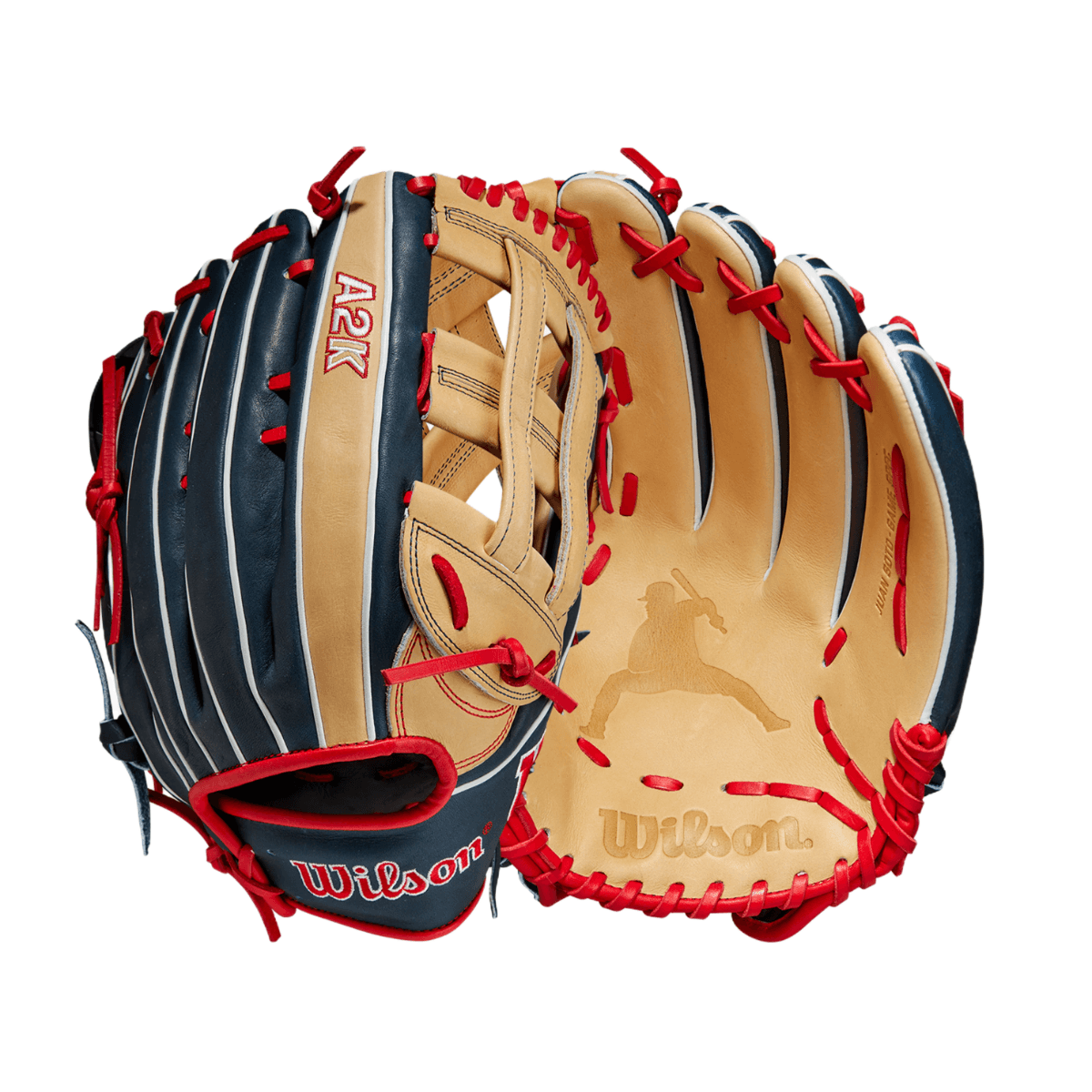 Wilson A2K JS22 Juan Soto GM 12.75 Outfield Baseball Glove - Bagger Sports