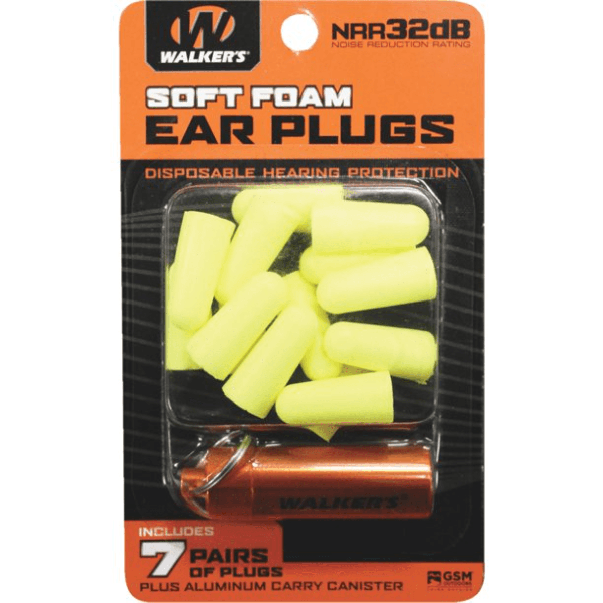 Walkers Foam Ear Plug