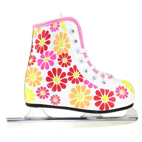 American Athletic Flower Power Double Runner Ice Skate - Girls'