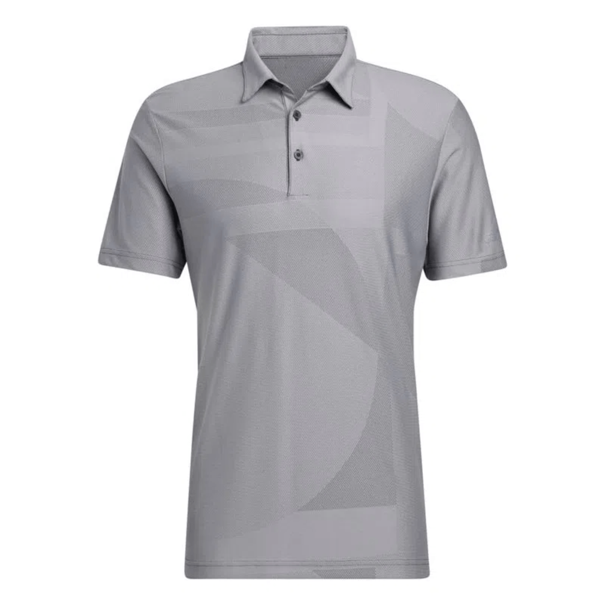 adidas Jacquard Golf Polo Shirt - White