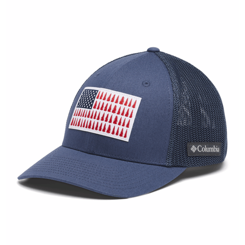 Columbia Mesh Tree Flag Ball Cap