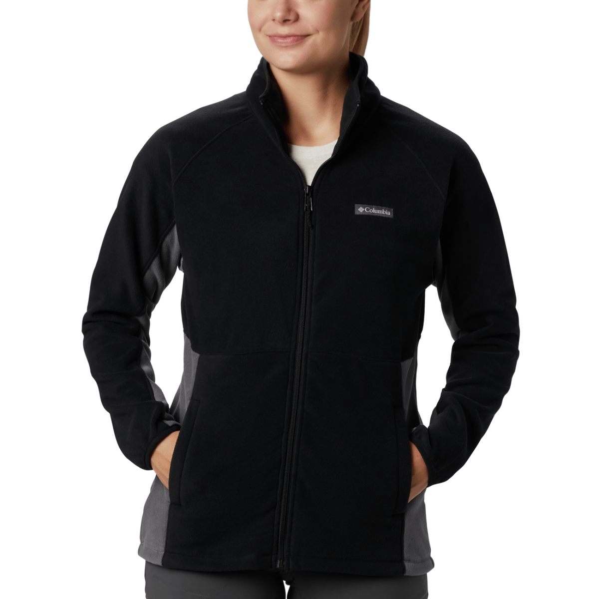 columbia women's basin trail fleece full zip