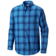 Columbia Cooper Lake Long Sleeve Shirt - Men's - Azul Plaid.jpg