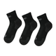 Salomon Active Quarter Crew Sock (3 Pack) - Black / Grey.jpg