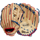 Wilson A500 Series Baseball Glove - Youth - Blonde / Red / Royal.jpg