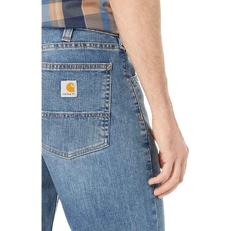 RUGGED FLEX™ RELAXED FIT LOW RISE 5-POCKET TAPERED JEAN
