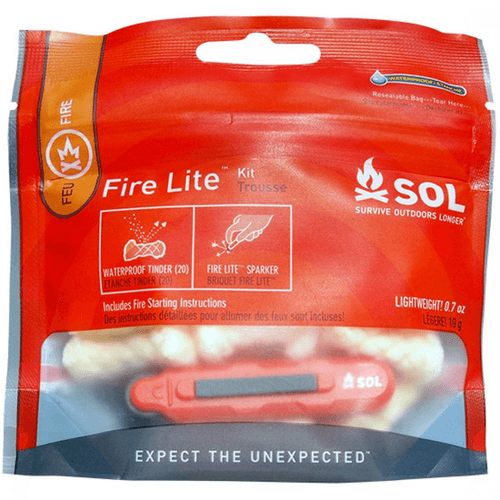 Adventure Medical SOL Fire Lite Kit In Dry Bag