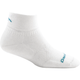 Darn Tough Vertex Solid 1/4 Ultra-Light Cushion Sock - Women's - White.jpg