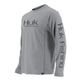 Huk Icon X Long Sleeve Shirt - Men's - GREY.jpg