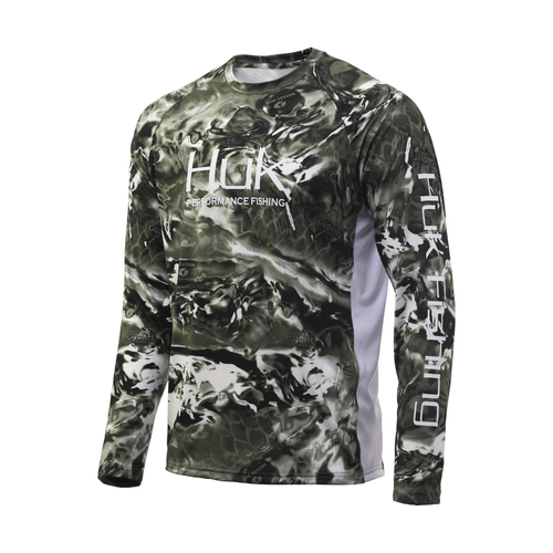 Huk Mossy Oak Pursuit Long Sleeve Shirt - Men's