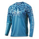 Huk Icon X Camo Fade Long Sleeve Shirt - Men's - Current North Drop.jpg