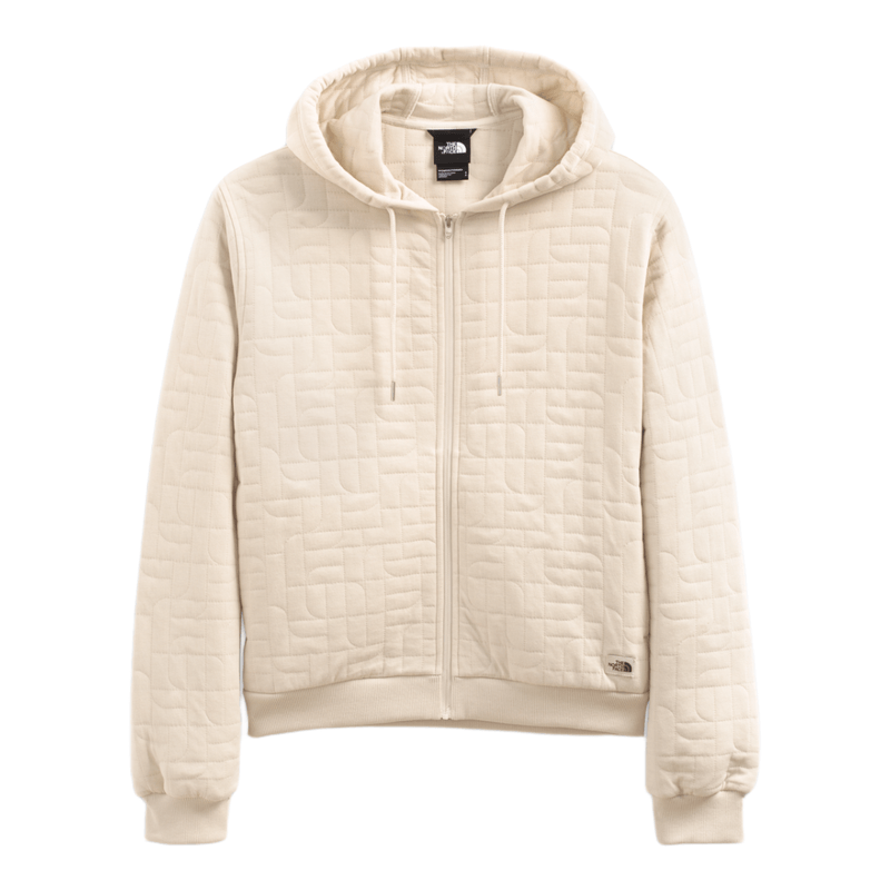 North face quilted online hoodie