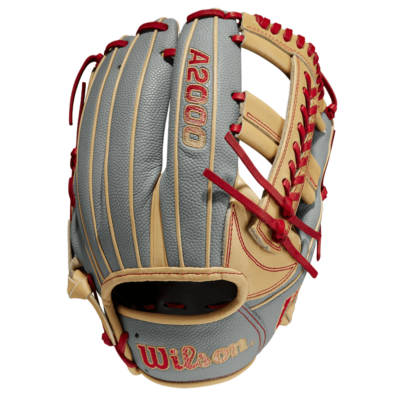 Wilson-A2000-1785SS-11.75”-Infield-Baseball-Glove---Blonde---Grey-Superskin---Red.jpg