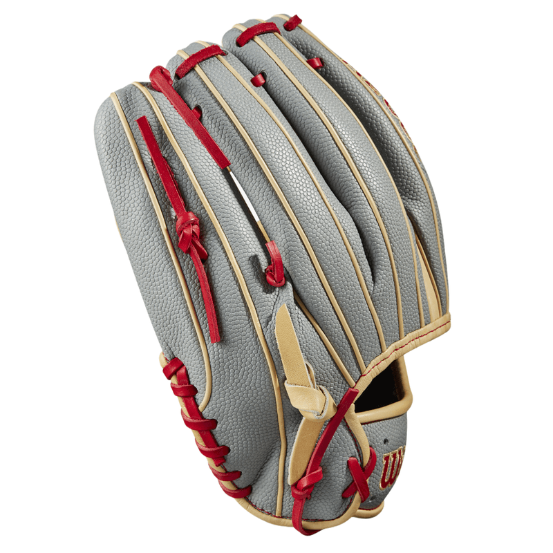 Wilson-A2000-1785SS-11.75”-Infield-Baseball-Glove---Blonde---Grey-Superskin---Red.jpg