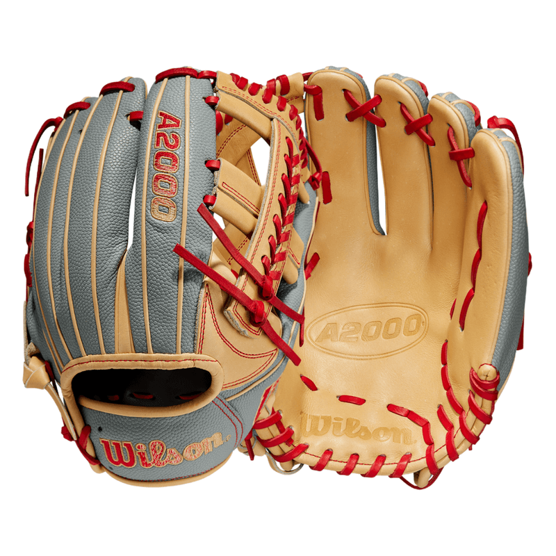 Wilson-A2000-1785SS-11.75”-Infield-Baseball-Glove---Blonde---Grey-Superskin---Red.jpg