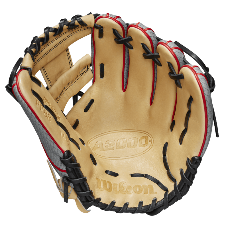 Wilson-A2000-PF88SS-11.25”-Infield-Baseball-Glove---Blonde---Grey-Superskin---Black.jpg