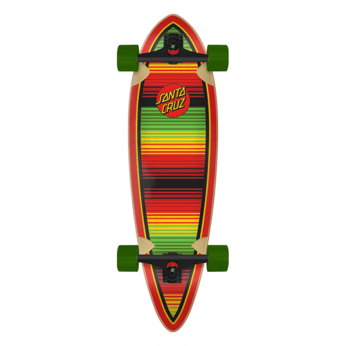 Santa Cruz Serape Dot Pintail Cruiser Skateboard