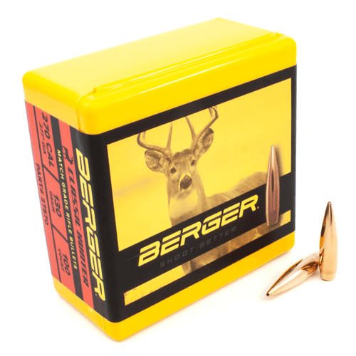 Berger Bullets Classic 270 Caliber Rifle Ammo