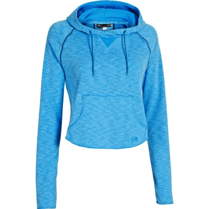 Under armour crop online top hoodie