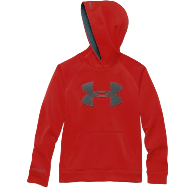 Under armour storm big logo outlet hoodie