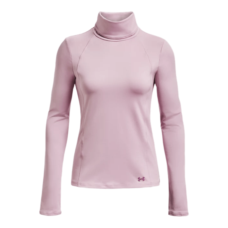 Under Armour Women's Size Medium Pink and Black Cold Gear Quarter