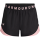 Under Armour Play Up Shorts 3.0 - Women's - Black / Micro Pink.jpg