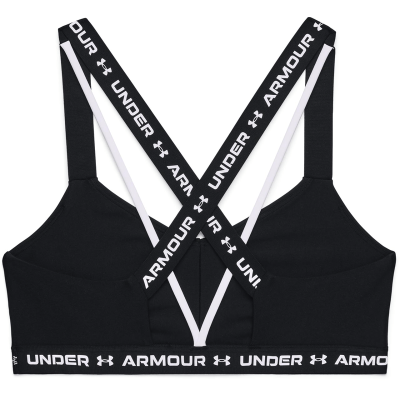Buy Under Armour Crossback Low Sports Bra in Black/Black/Metallic Silver  2024 Online