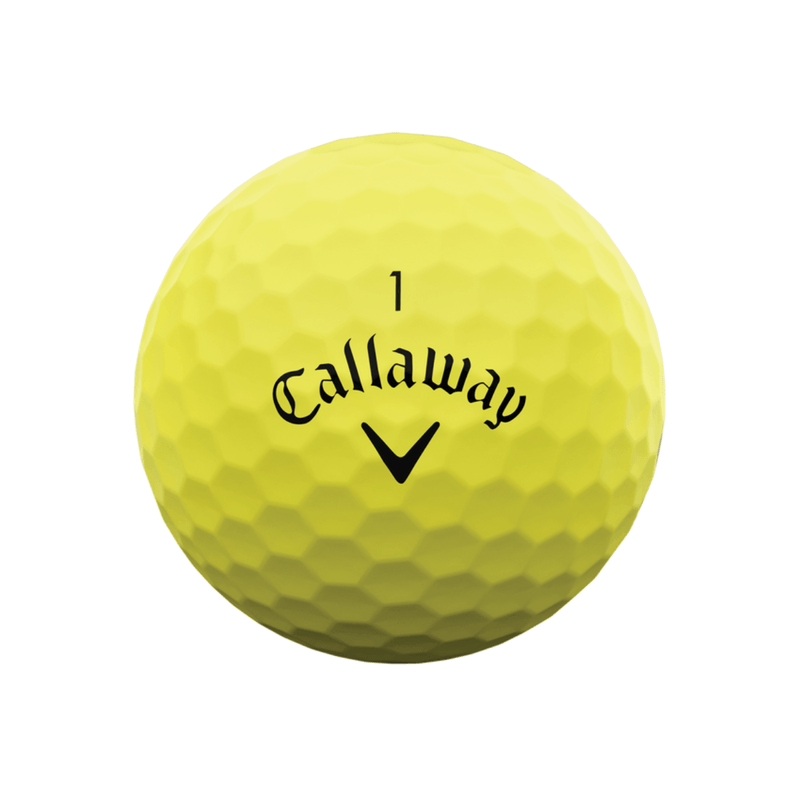 Callaway Supersoft Golf Ball (12 Pack) - Yellow.jpg