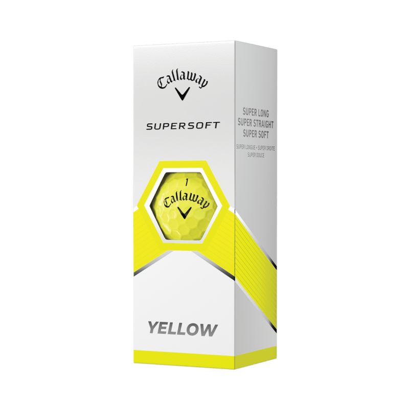 Callaway Supersoft Golf Ball (12 Pack) - Yellow.jpg