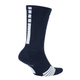 Nike Elite Crew Basketball Sock - Midnight Navy / White / White.jpg