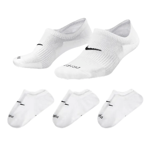 Nike Everyday Plus Cushioned Footie Socks (3 Pack)