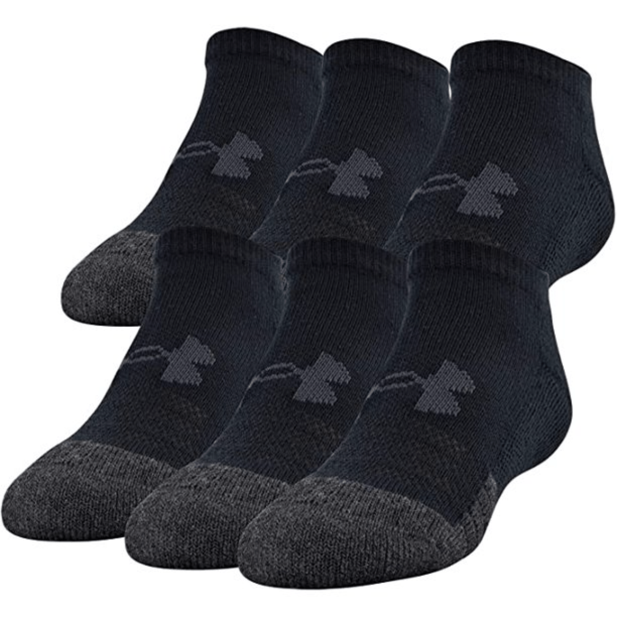 Under Armour Performance Tech No-Show Sock - Youth (6-Pack) - Als.com