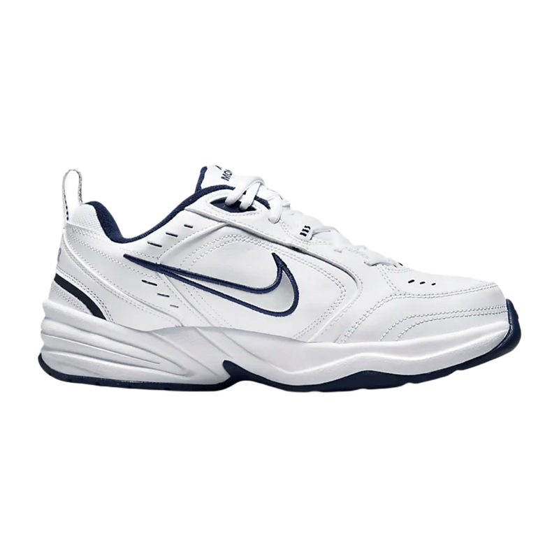 Nike air monarch black hot sale wide