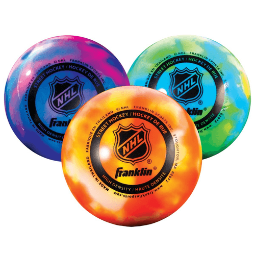 Franklin Extreme Color High-density Street Hockey Ball (3 Pack)