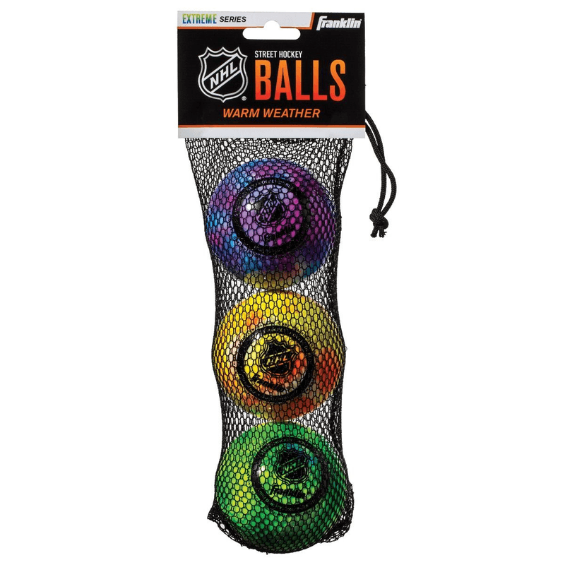 Franklin Extreme Color Highdensity Street Hockey Ball (3 Pack)