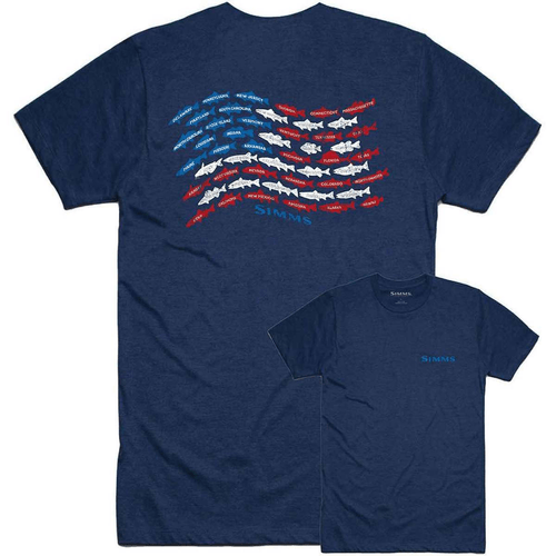 Simms Upstream USA T-Shirt - Men's