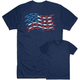 Simms Upstream USA T-Shirt - Men's - Navy Heather.jpg