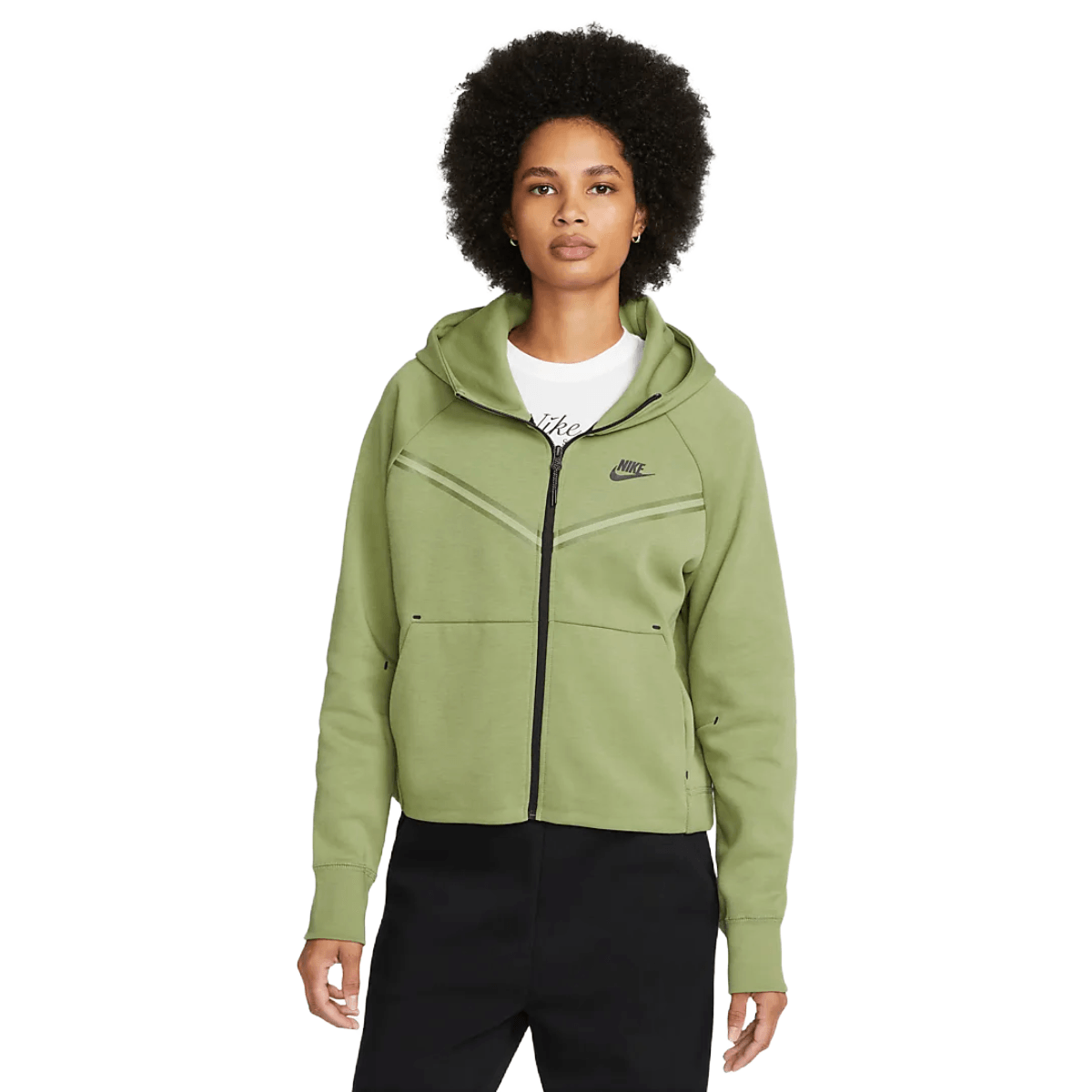 Verde Descubrimiento pegar Nike Sportswear Tech Fleece Windrunner Full-zip Hoodie - Women's - Als.com