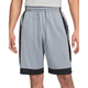 Nike Dri-fit Elite Basketball Short - Men's - Cool Grey / Black / White.jpg