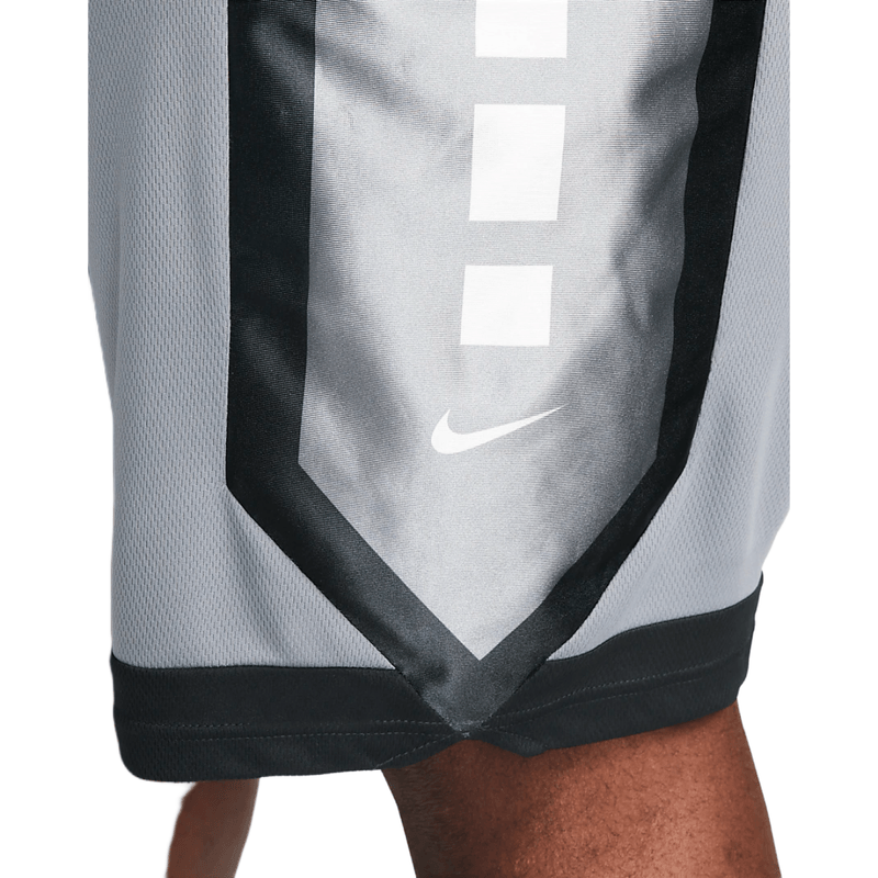 Nike Dri-fit Elite Basketball Short - Men's - Cool Grey / Black / White.jpg
