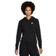 Nike Sportswear Club Fleece Pull-Over Hoodie - Women's - Black / White.jpg